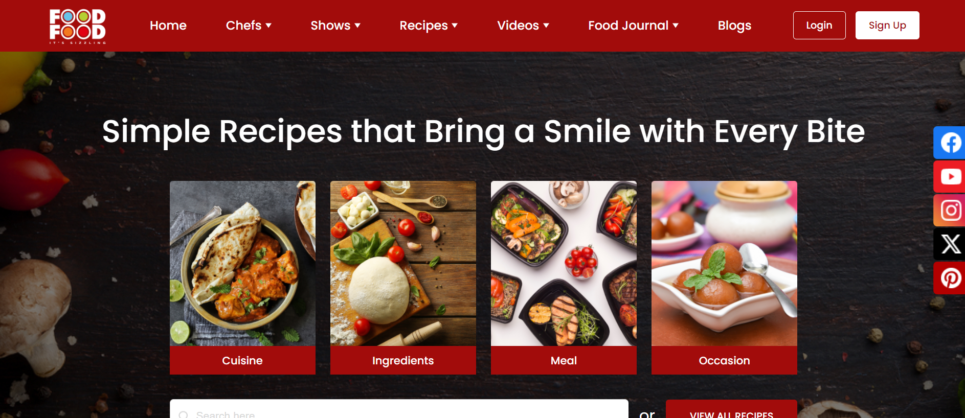 SEO & Website Maintenance- Foodfood.com